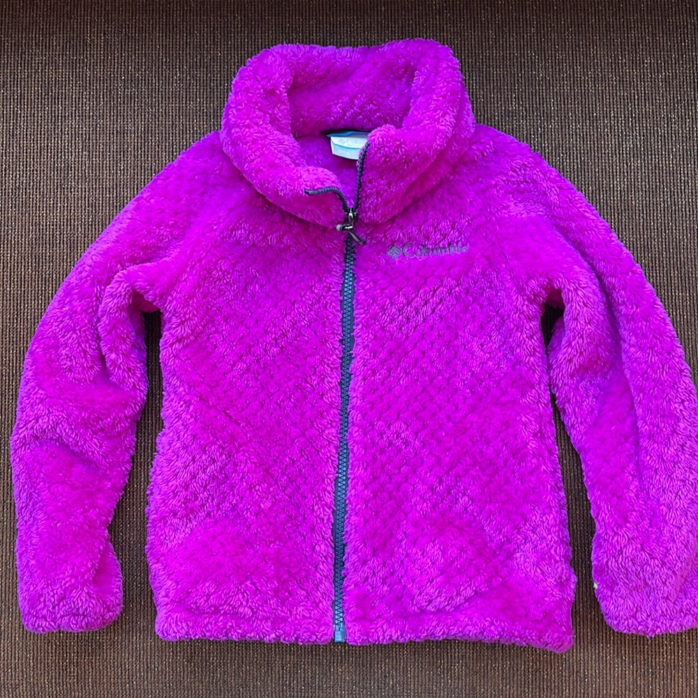 Girls Columbia fleece xxs